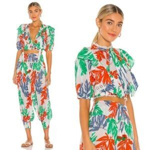 Place Nationale Saint Georges Top & Carcans Tropical Pant Set